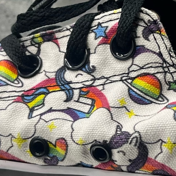 Converse Black and White Low-Top Sneakers - Picture 10 of 13